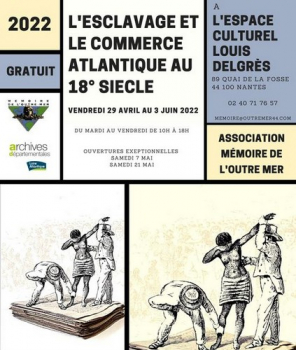 Exposition L'esclavage et le commerce atlantique au 18°siècle