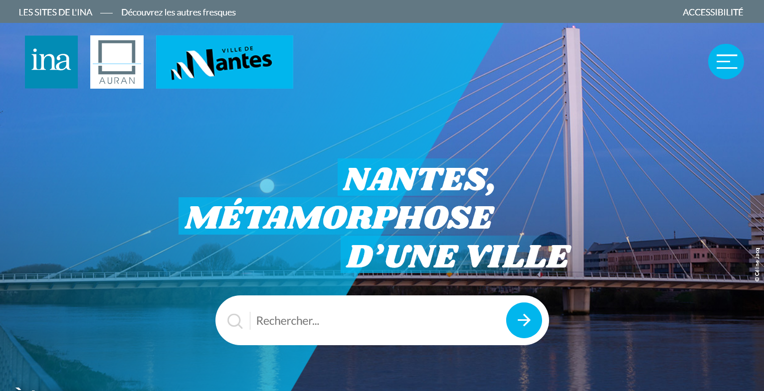 Lien vers le site internet Nantes, métamorphose d'une ville