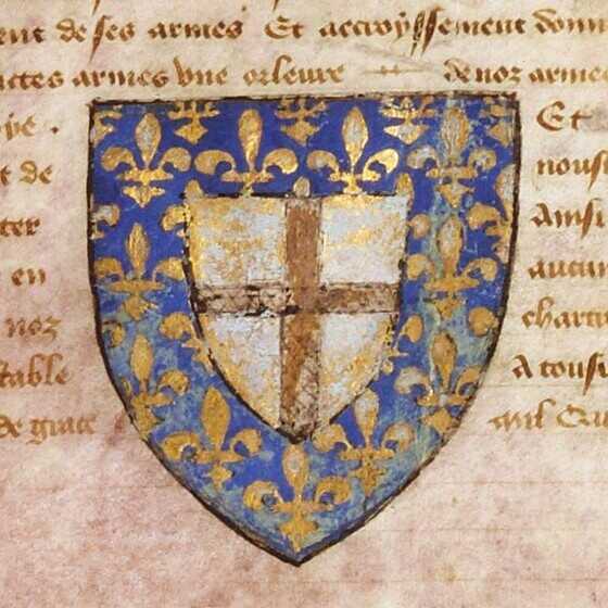 Blason de Gilles de Rais à partir de septembre 1429