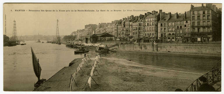 Panorama des quais de la Fosse