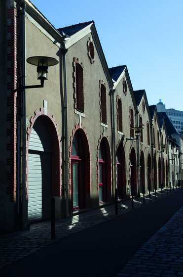 Avenue de l'Hôtel Dieu, quartier des Olivettes à Nantes