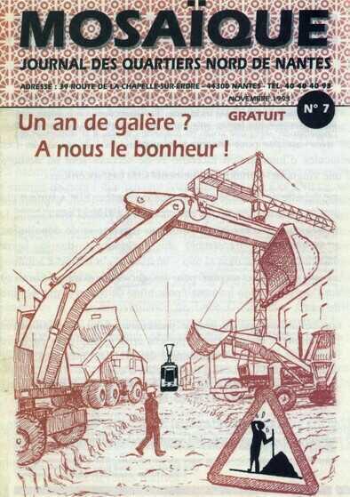 Couverture de Mosaïque, novembre 1993