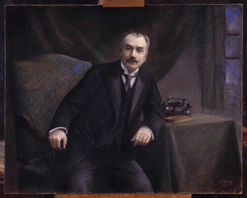 Portrait de Gabriel Guist'hau, maire de Nantes