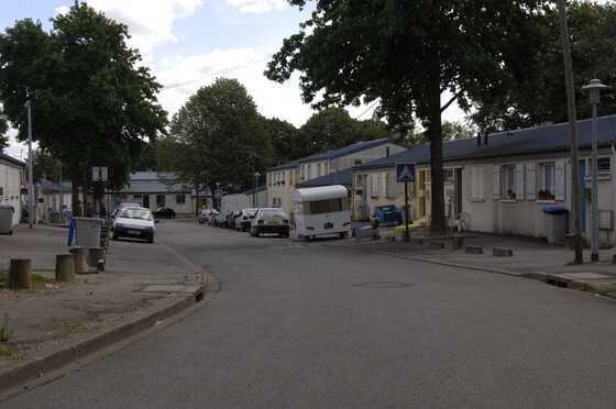 Le lotissement des Bruyères en 2008, avant sa démolition