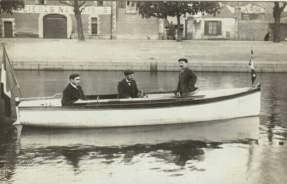 Essai du canot de passagers Frison d’or du chantier naval Raguenault et Chaptois