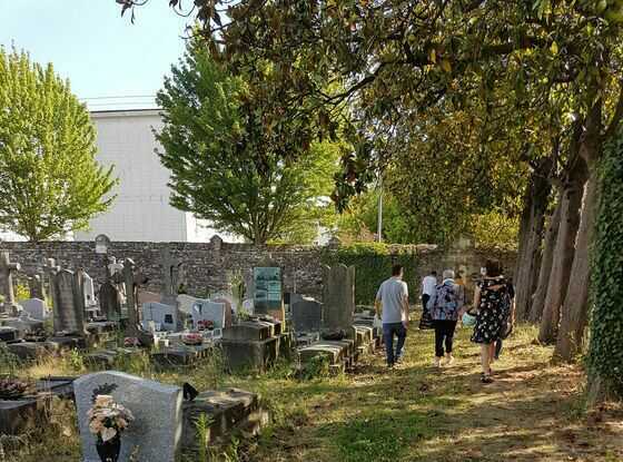 Visite du cimetière Miséricorde