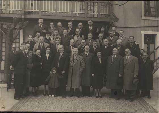 Groupe de cyclistes de l’Union Cycliste Nantaise