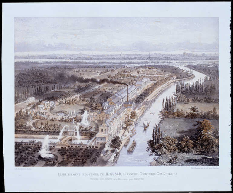 Chromolithographie, Etablissement industriel H. Suser