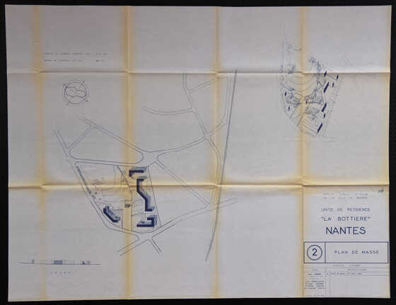 Plan de masse de l’opération Grande Noue
