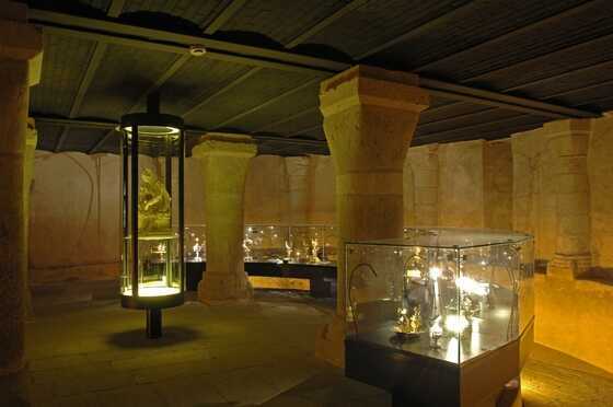 Crypte de la cathédrale en 2007
