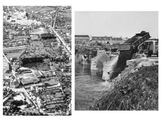 Évolution de la carrière Barré