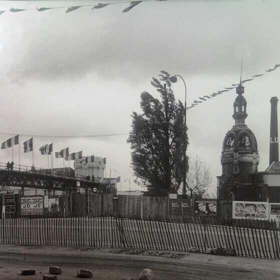 Vue des tours LU entre 1965 et 1969
