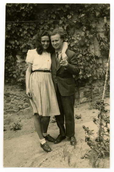 Portrait photographique de René-Guy Cadou et de Hélène Cadou