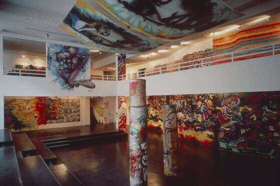 Vue de l’exposition Bomb’art