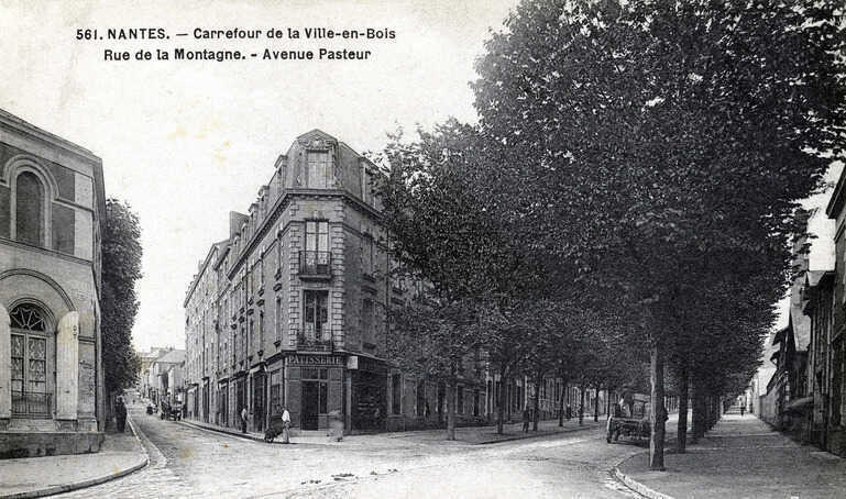Carrefour de la Ville-en-Bois, avenue Pasteur et rue de la Montagne