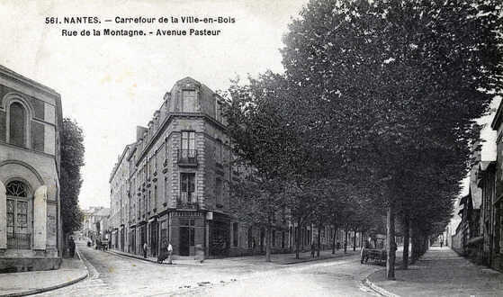 Carrefour de la Ville-en-Bois, avenue Pasteur et rue de la Montagne