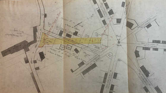 Plan de la Place de la Nation