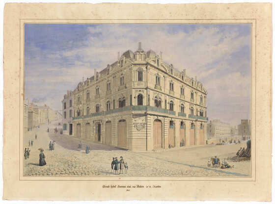 L’hôtel Garreau, l’année de sa construction