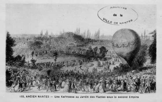 Kermesse au Jardin des Plantes sous le Second Empire