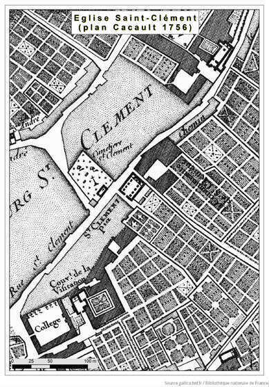 Plan Cacault de 1756