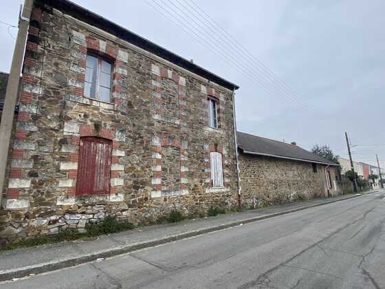 Maison principale de la ferme de la rue Saint-Médard à Doulon