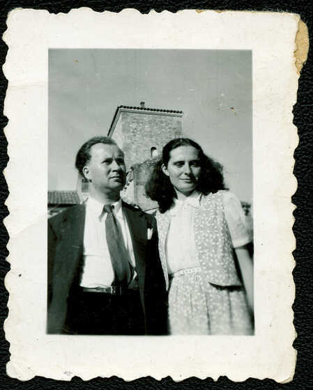 René Guy et Hélène Cadou