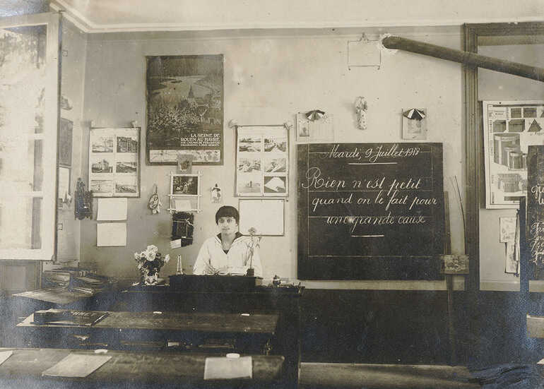 Cours de morale, école de la rue Deshoulières