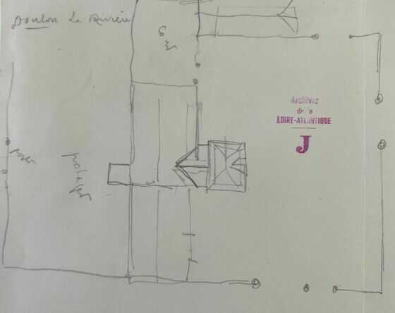 Plan du Manoir de la Rivière