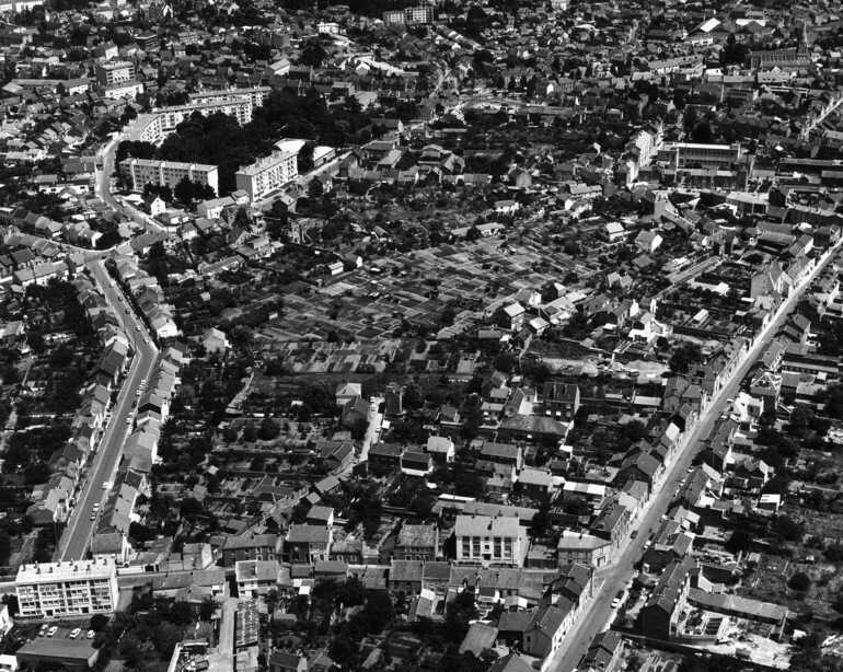 La Fournillière et le quartier Danton entre les rues des Renardières et de la Convention