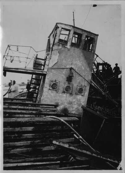 Navire “Le Saint-Philibert” renfloué