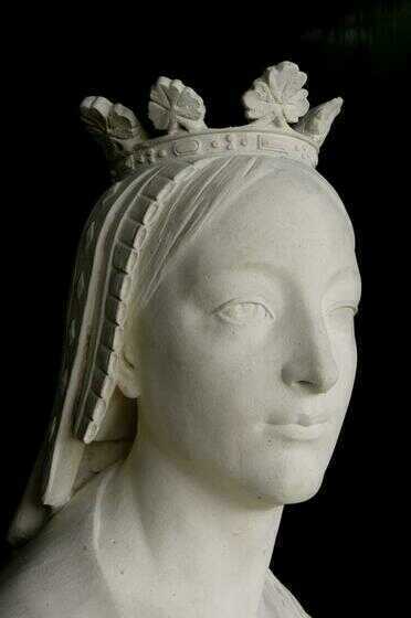 Anne de Bretagne (détail d'une sculpture)