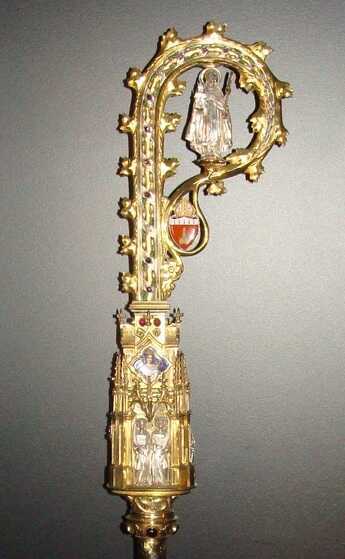 Crosse épiscopale de Monseigneur Fournier