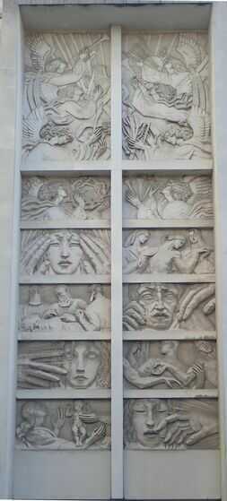 Façade de la chapelle de l’Hôtel Dieu