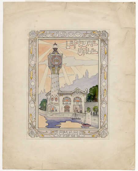 « LU 1900, Le Phare », Auguste Bluysen (1900)