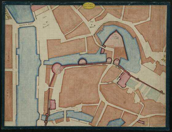 Plan du quartier Saint-Nicolas