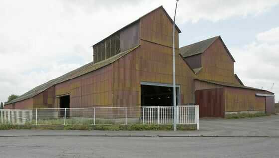 Magasin des phosphates de l’ancienne usine Saint-Gobain