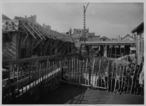 Travaux d’agrandissement de l’école de la rue Noire