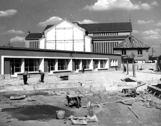 Groupe scolaire Gustave-Roch en construction