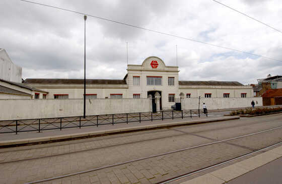 Établissements Guillouard, près de la ligne de tramways