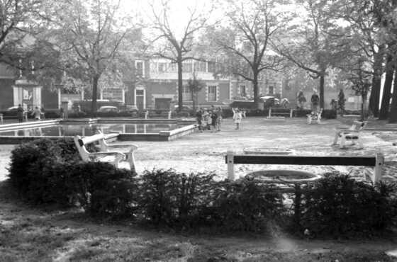 Nouveau square René-Bouhier et sa pataugeoire