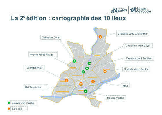 Cartographie des 10 lieux à réinventer, 2e édition