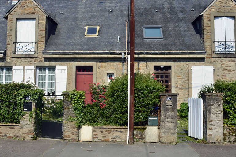 Cité du Grand Clos, maisons mitoyennes, 25-27 rue Fezzan