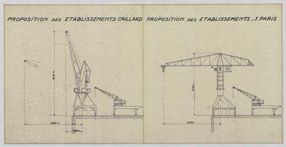 Comparaison des propositions des établissements Caillard et Paris