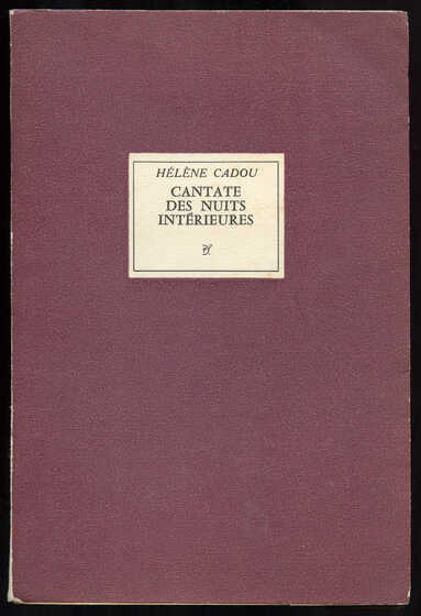 Cantate des nuits intérieures