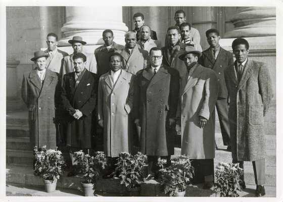 Membres fondateurs de l’association des Antillais et Guyanais de Loire-Atlantique