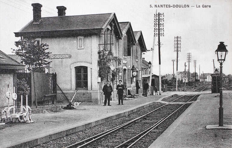 Gare de Doulon, début du 20e siècle