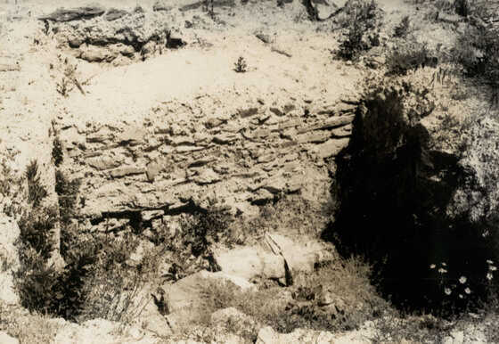 Fondations de l'ancienne église Saint-Médard de Doulon 