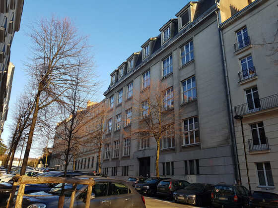 Façade du bâtiment situé 5 rue Maurice-Sibille