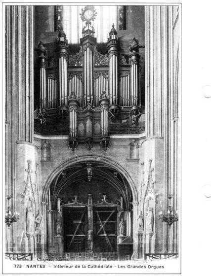 Grand Orgue de la cathédrale en 1906