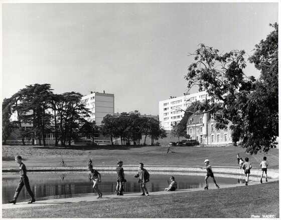 La cité HLM des Dervallières en 1965